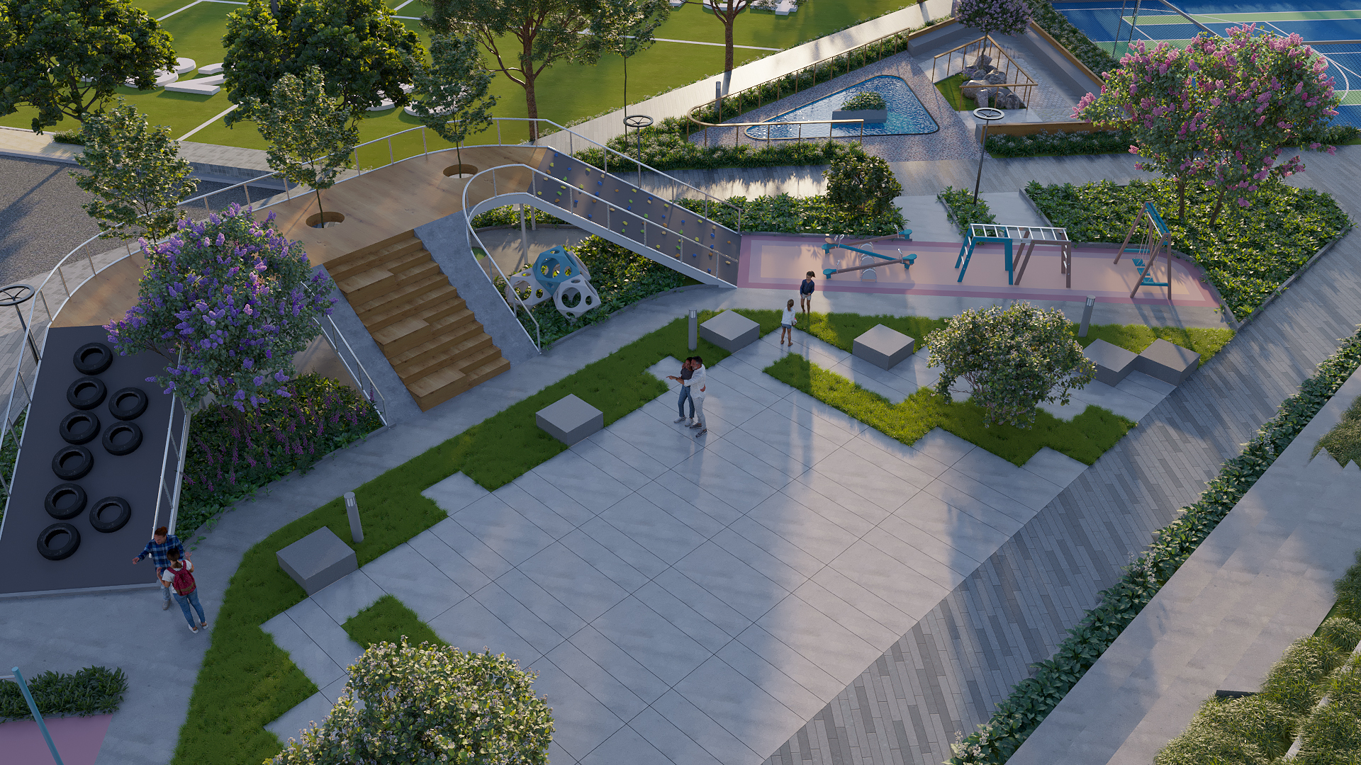 Park and green open spaces